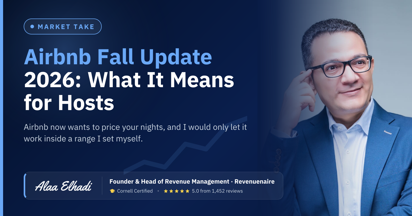 Airbnb Fall Update 2026: What It Means for Hosts: Airbnb now wants to price your nights, and I would only let it work inside a range I set myself.