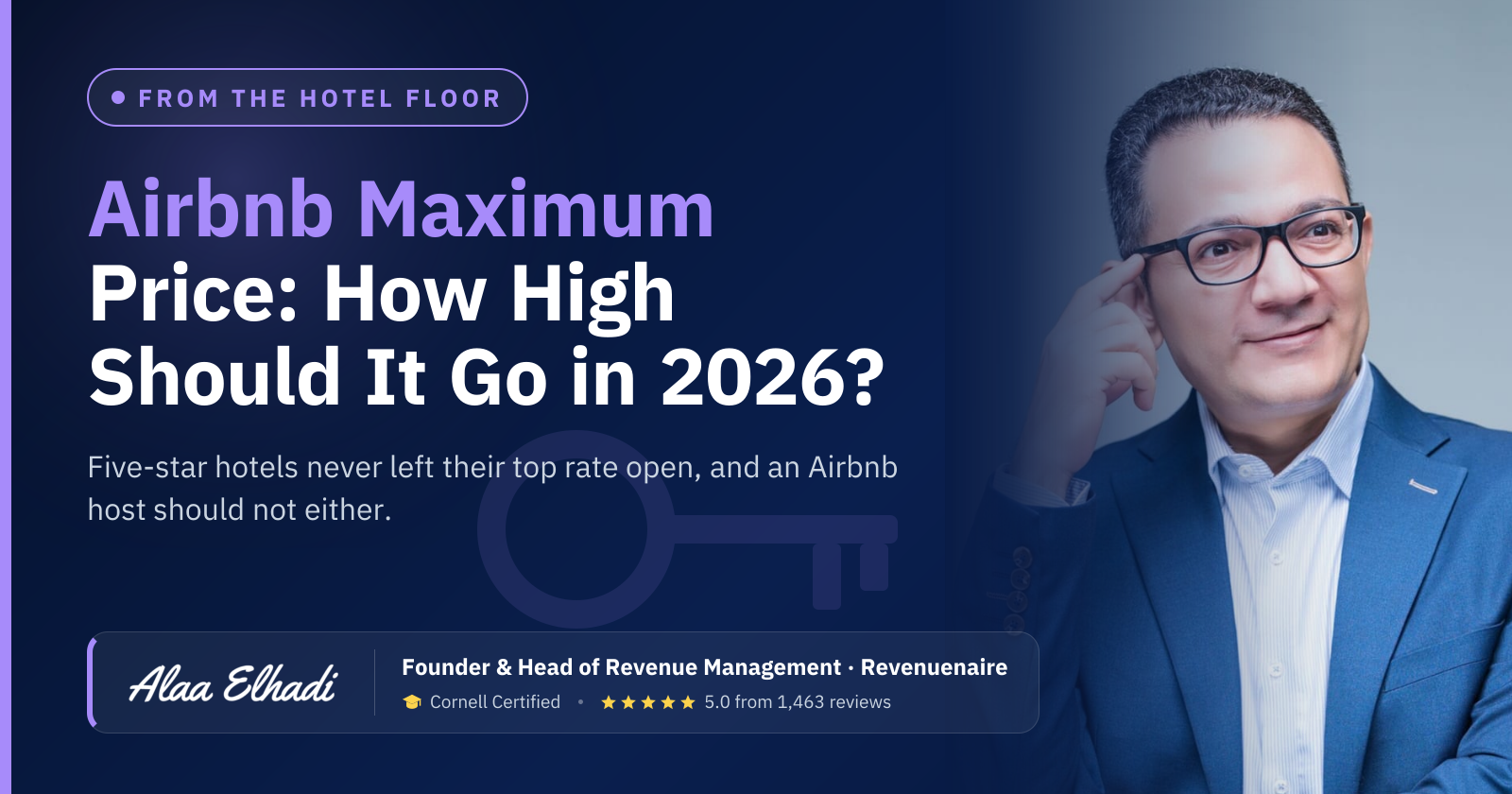 Airbnb Maximum Price: How High Should It Go in 2026?: Five-star hotels never left their top rate open, and an Airbnb host should not either.