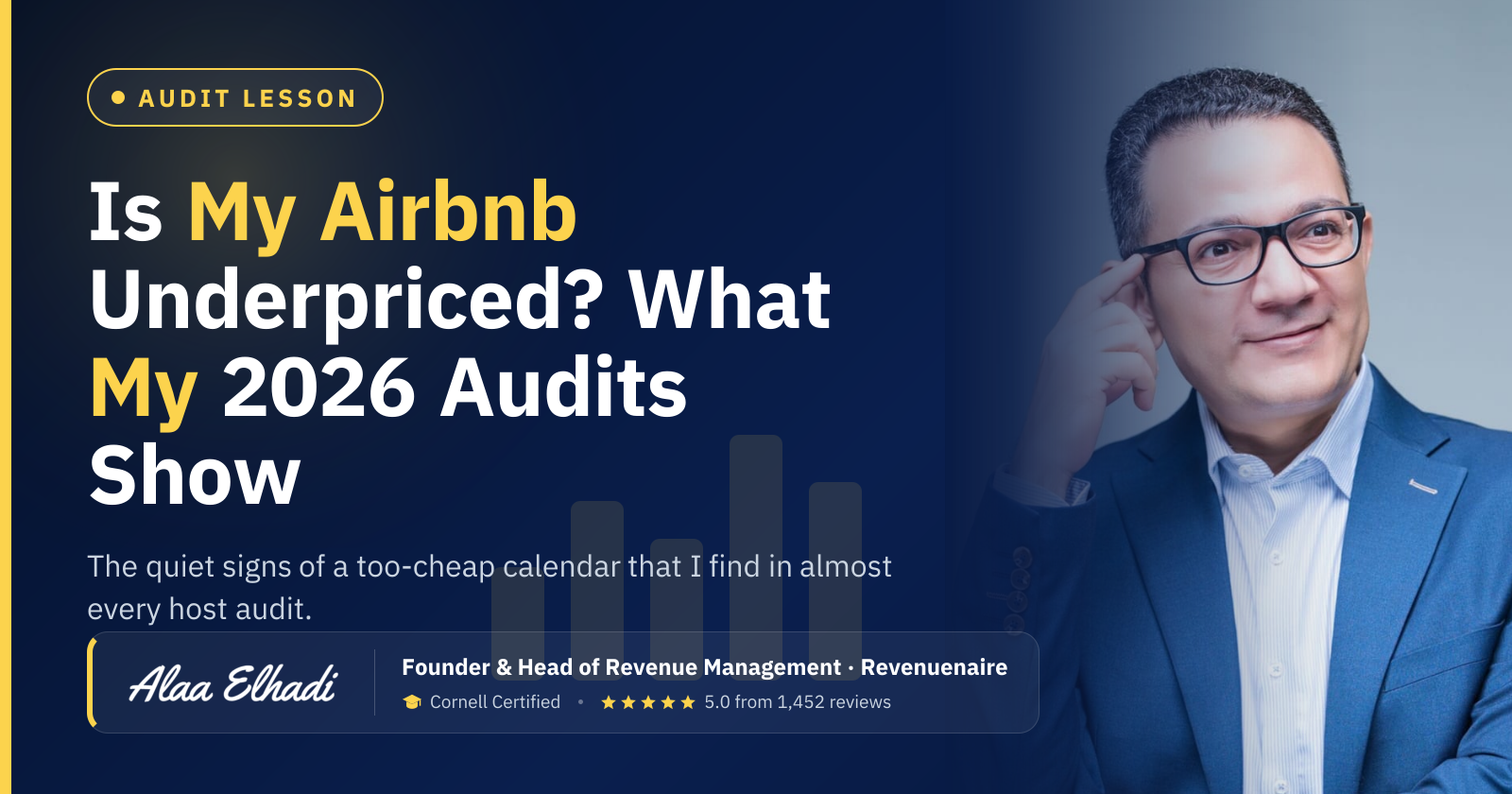 Is My Airbnb Underpriced? What My 2026 Audits Show