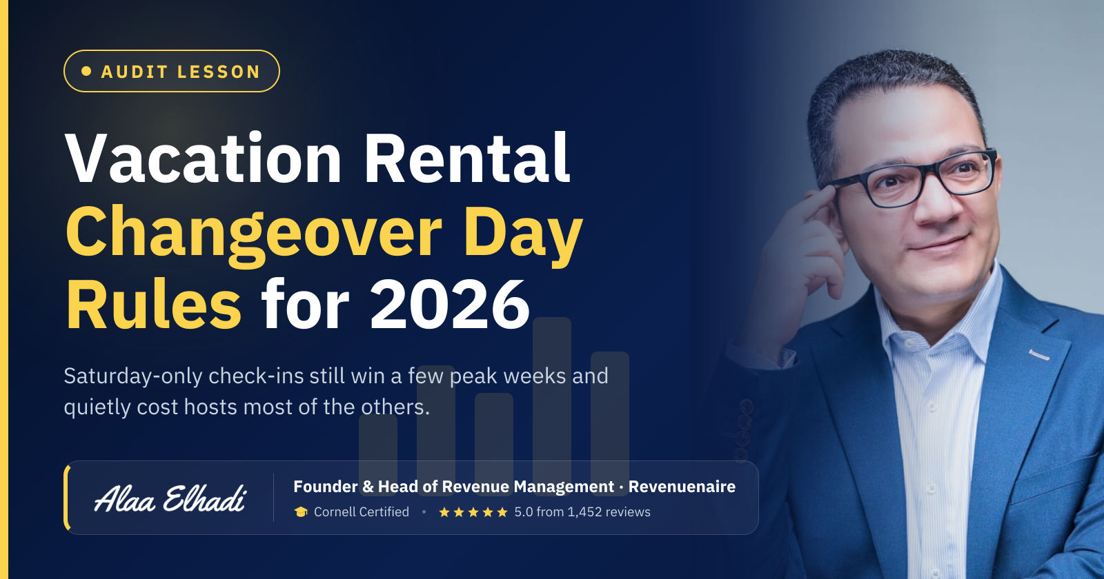 Vacation Rental Changeover Day Rules for 2026: Saturday-only check-ins still win a few peak weeks and quietly cost hosts most of the others.