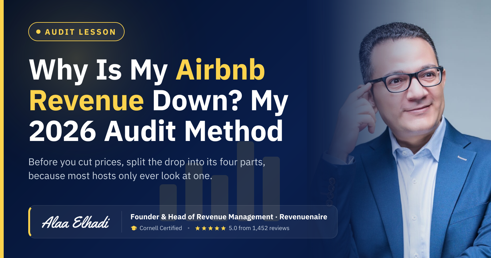 Why Is My Airbnb Revenue Down? My 2026 Audit Method