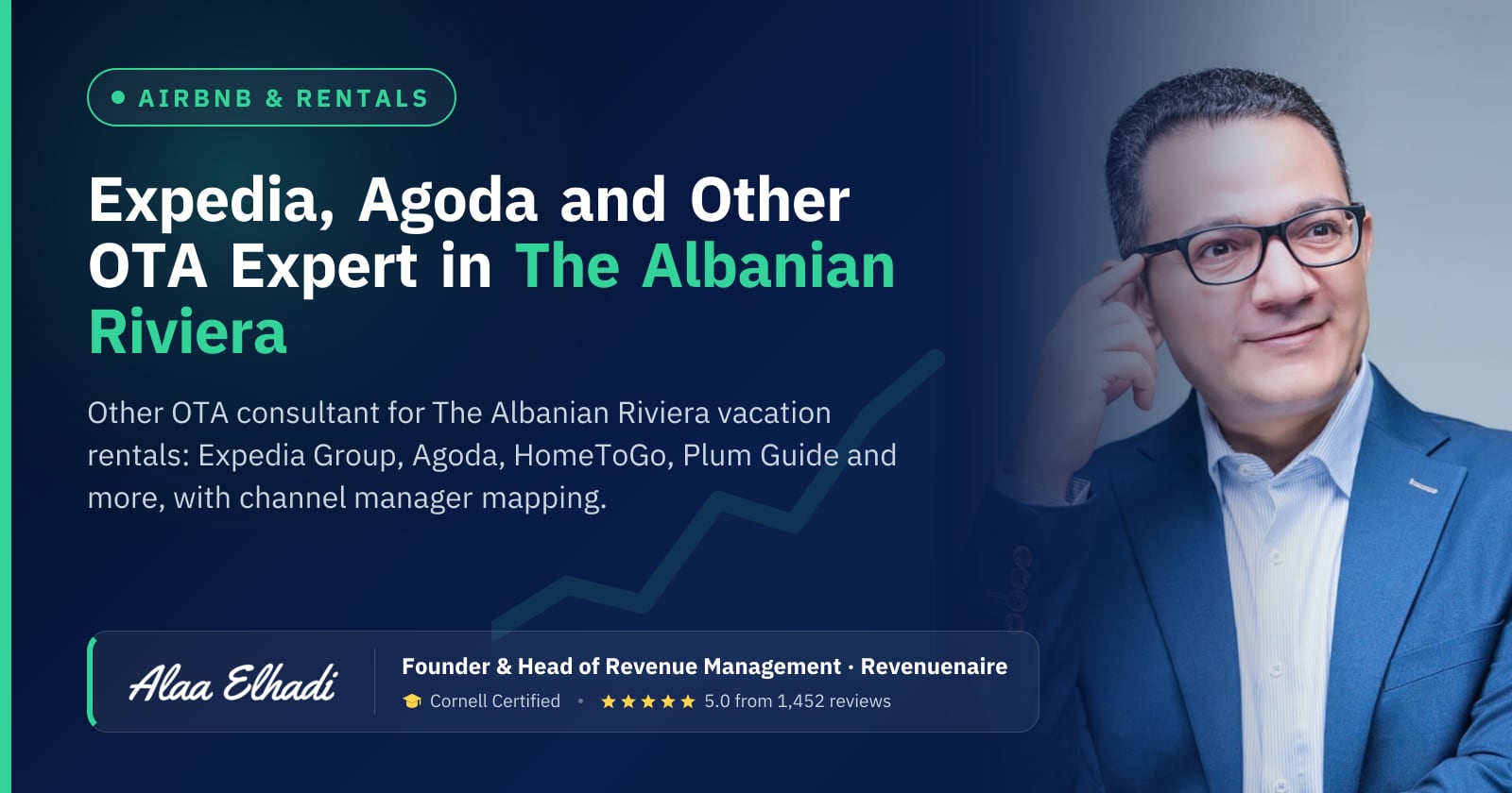 Expedia, Agoda and Other OTA Expert in The Albanian Riviera & Tirana, Albania