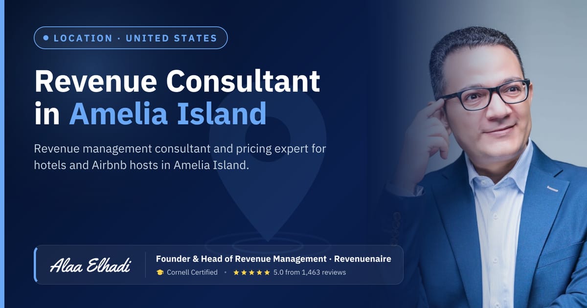 Revenue management consultant in Amelia Island, United States