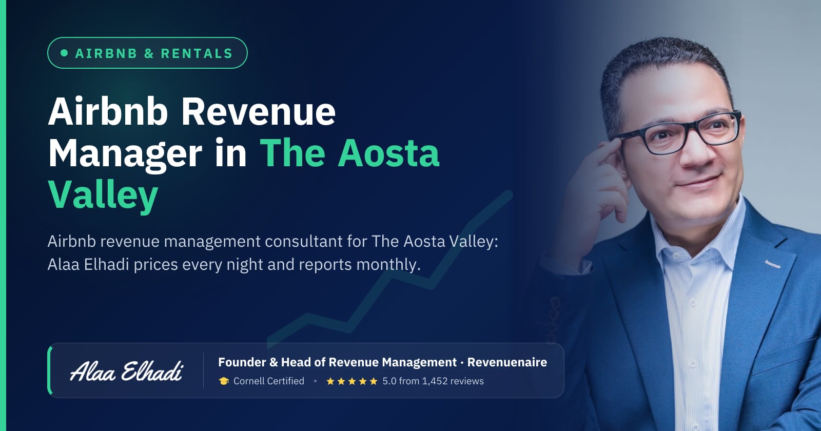 Airbnb Revenue Management Consultant in The Aosta Valley & the Italian Alps, Italy