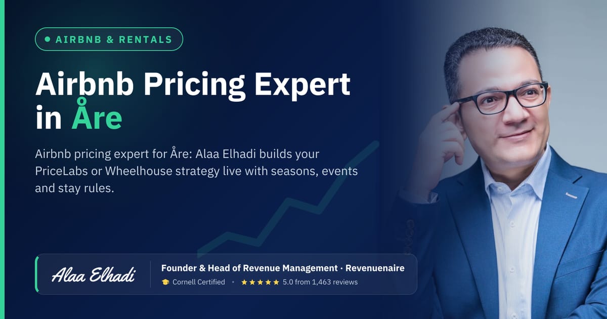 Airbnb Pricing Expert in Åre, Sweden