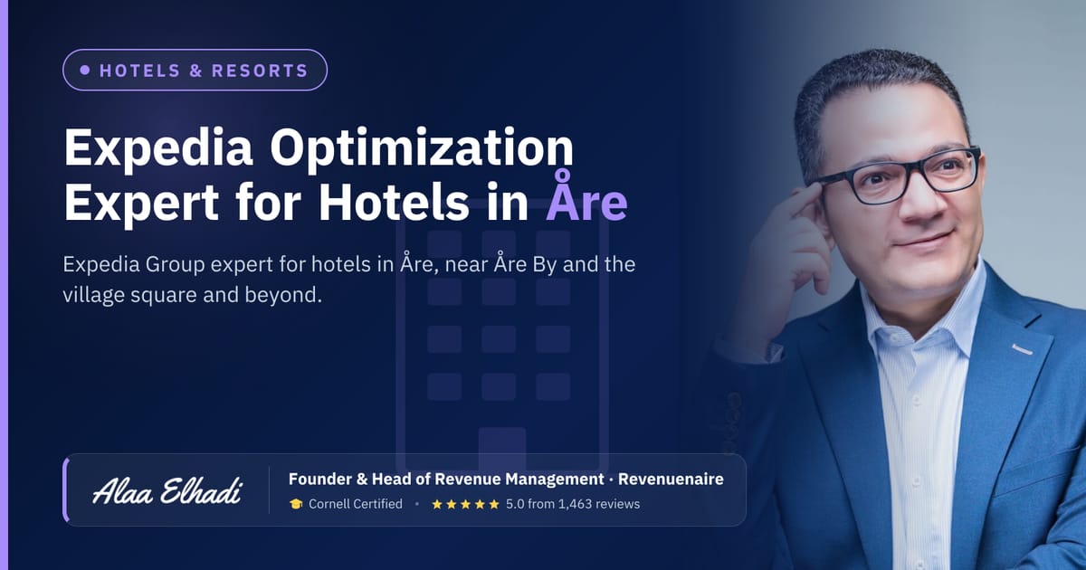 Expedia Optimization Expert for Hotels in Åre, Sweden