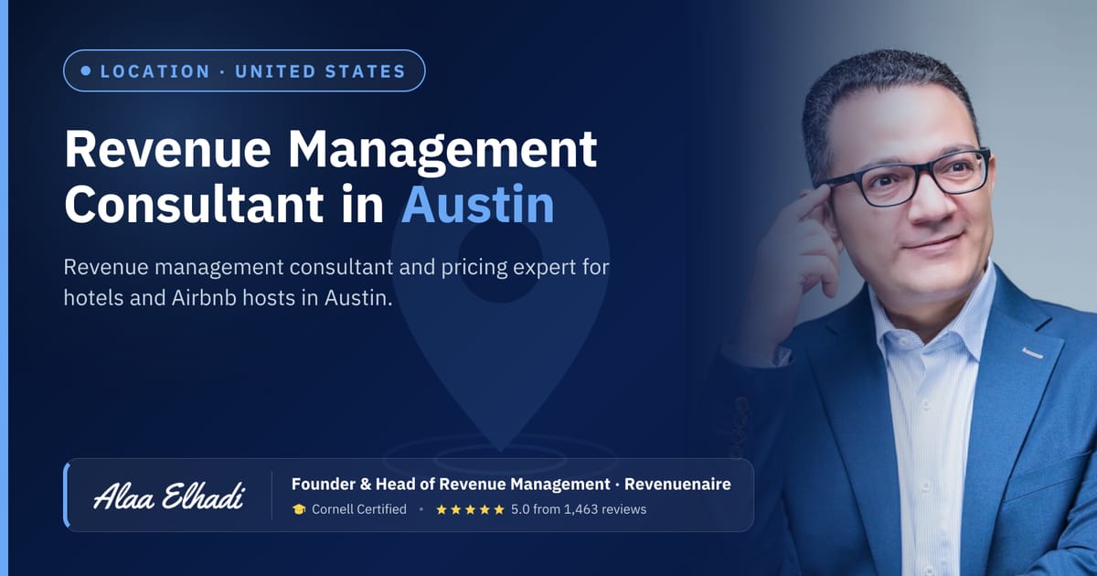 Revenue management consultant in Austin, United States