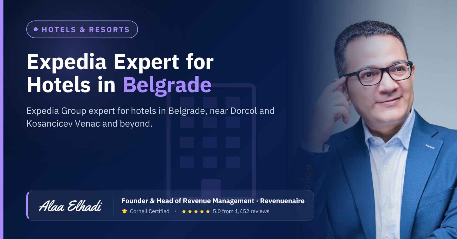 Expedia Optimization Expert for Hotels in Belgrade, Serbia