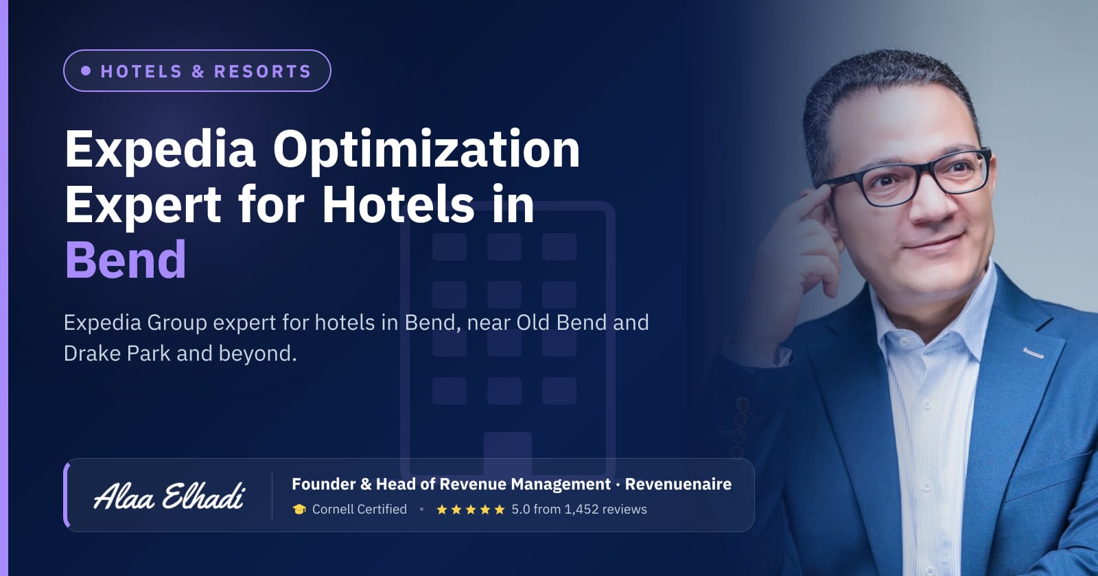 Expedia Optimization Expert for Hotels in Bend & Central Oregon, United States