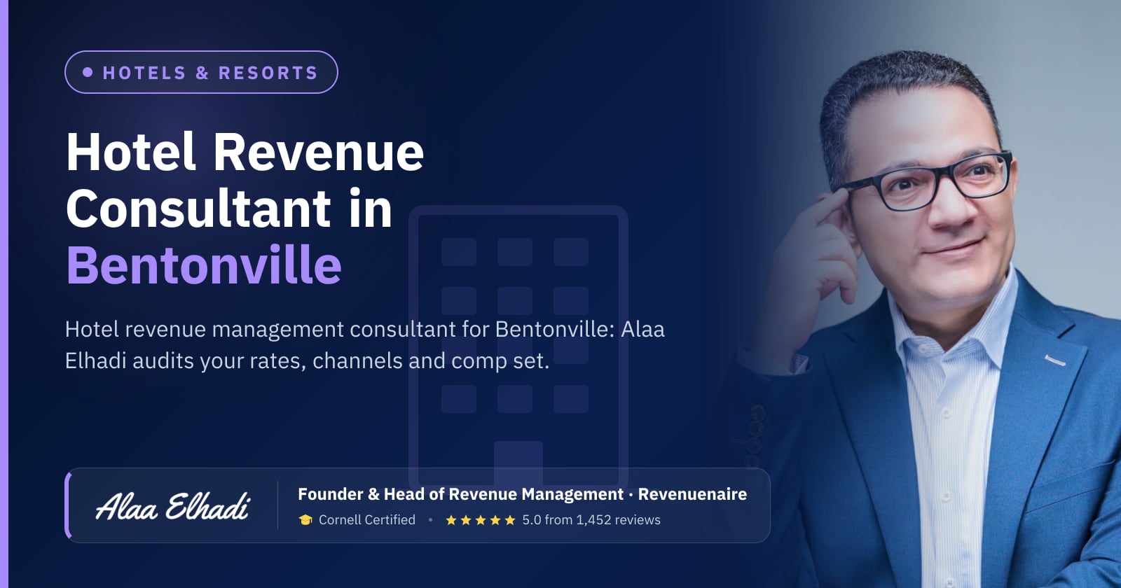 Hotel Revenue Management Consultant in Bentonville & Northwest Arkansas, United States