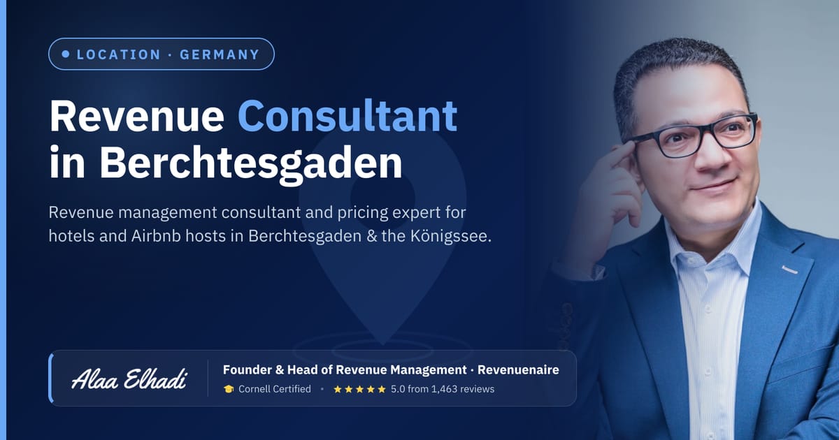 Revenue management consultant in Berchtesgaden & the Königssee, Germany