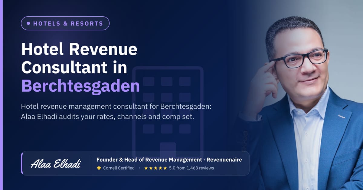 Hotel Revenue Management Consultant in Berchtesgaden & the Königssee, Germany