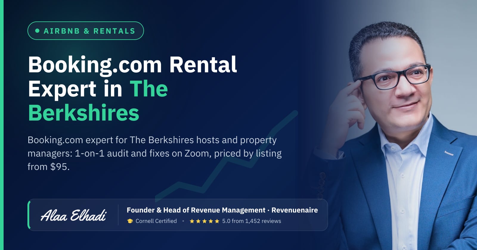 Booking.com Optimization Expert for Rentals in The Berkshires, United States
