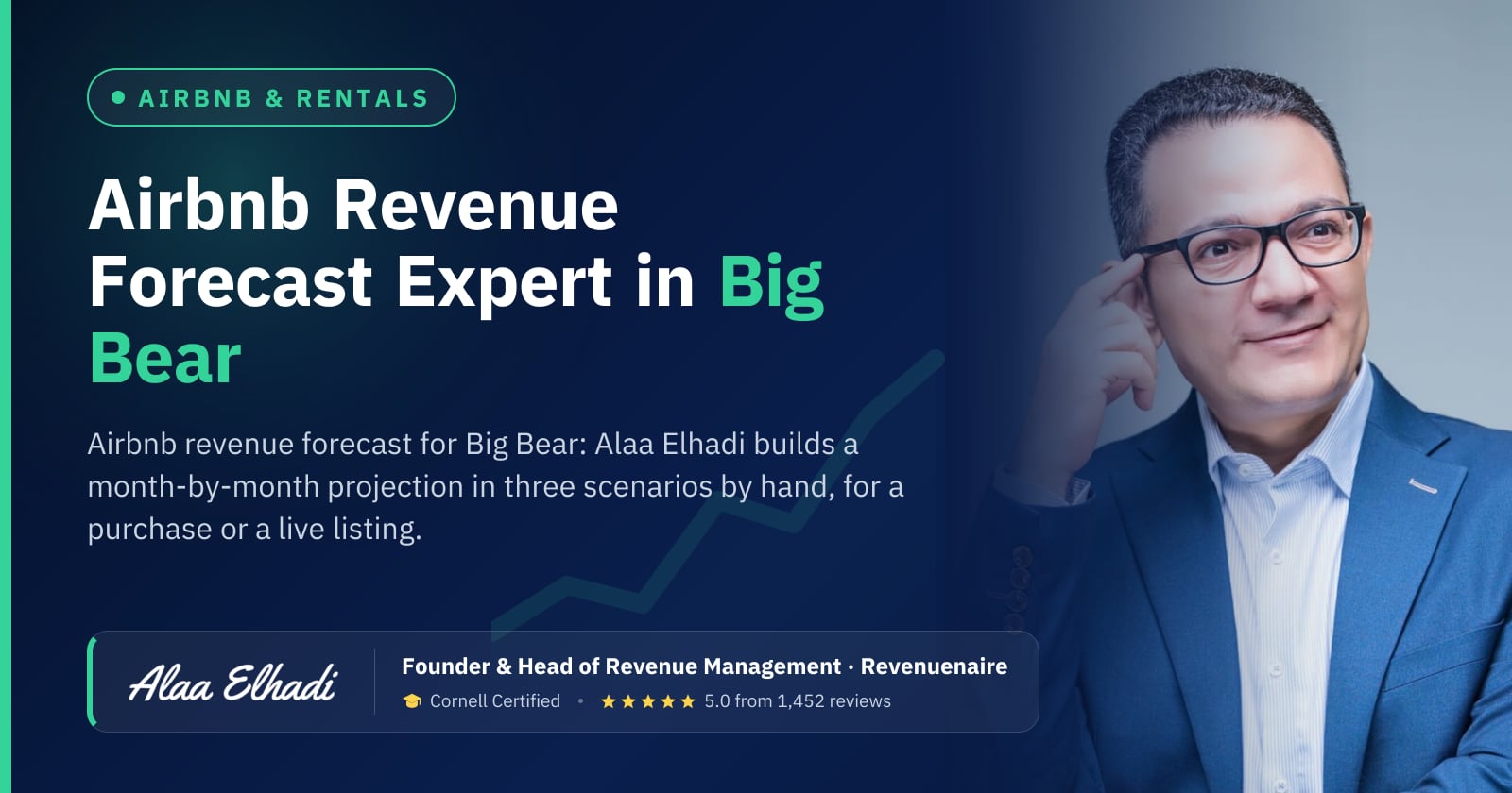 Airbnb Revenue Forecast Expert in Big Bear & Joshua Tree, United States