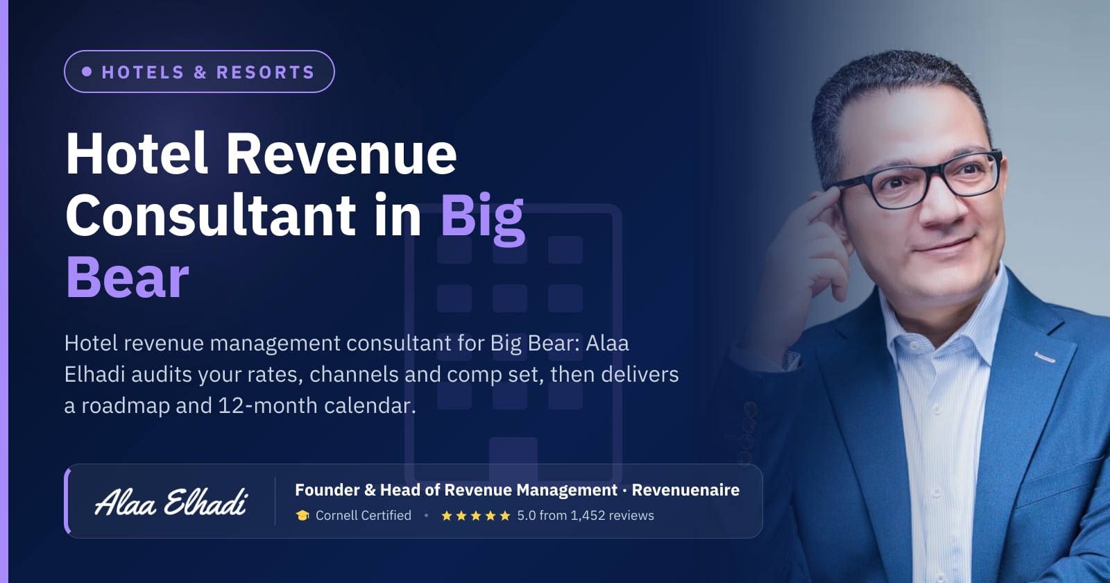 Hotel Revenue Management Consultant in Big Bear & Joshua Tree, United States