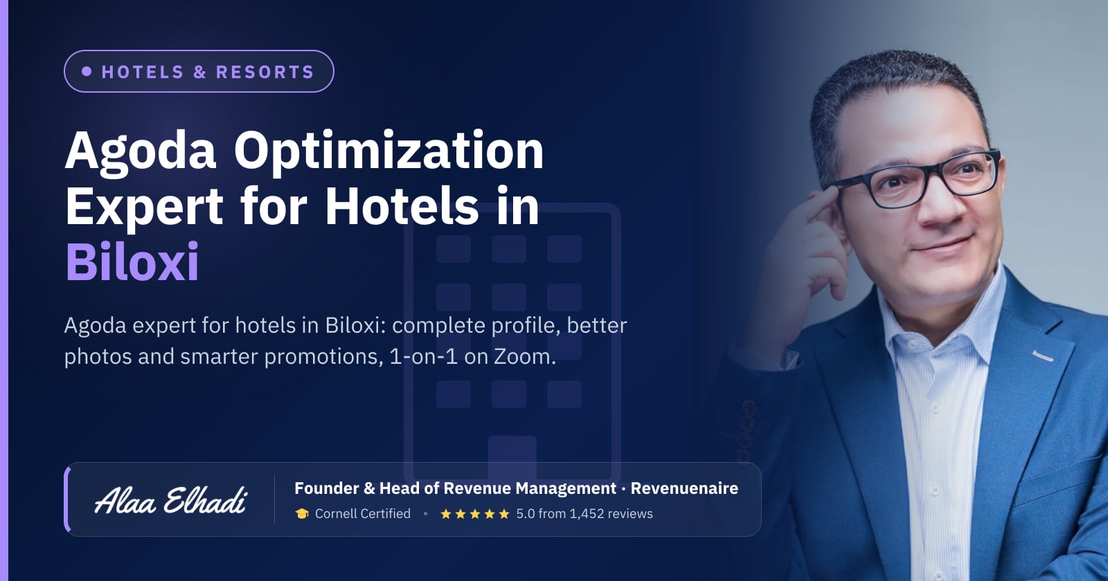 Agoda Optimization Expert for Hotels in Biloxi & the Mississippi Gulf Coast, United States