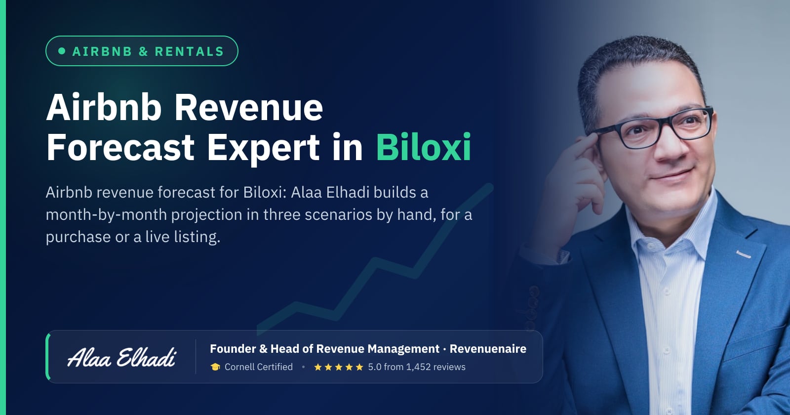 Airbnb Revenue Forecast Expert in Biloxi & the Mississippi Gulf Coast, United States
