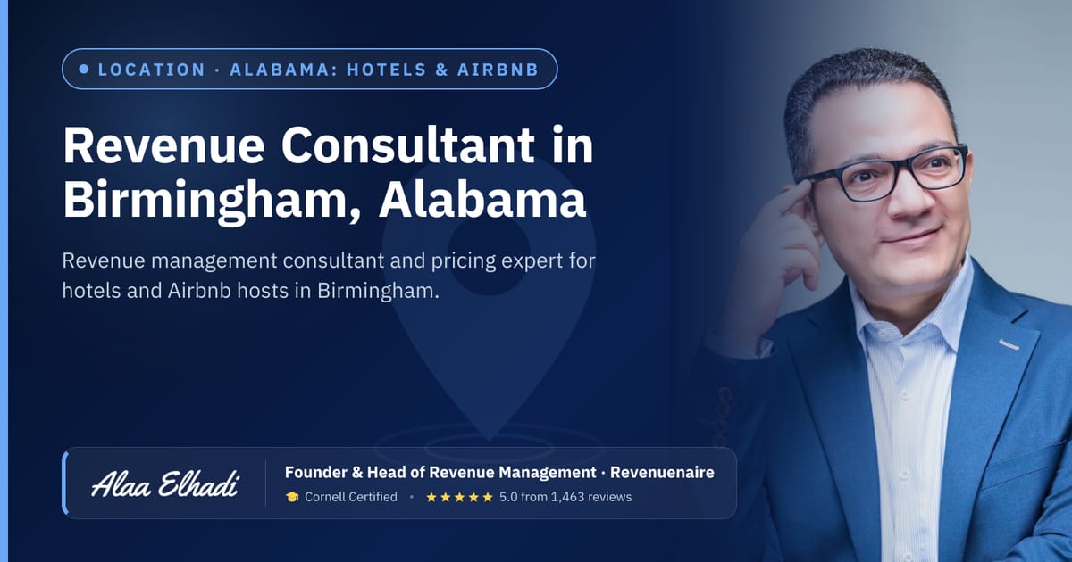 Revenue management consultant in Birmingham, United States