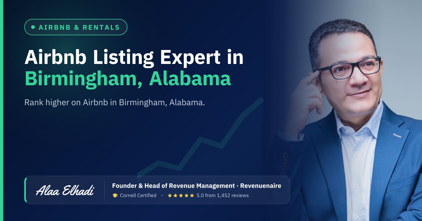 Airbnb Listing Optimization Expert in Birmingham, United States