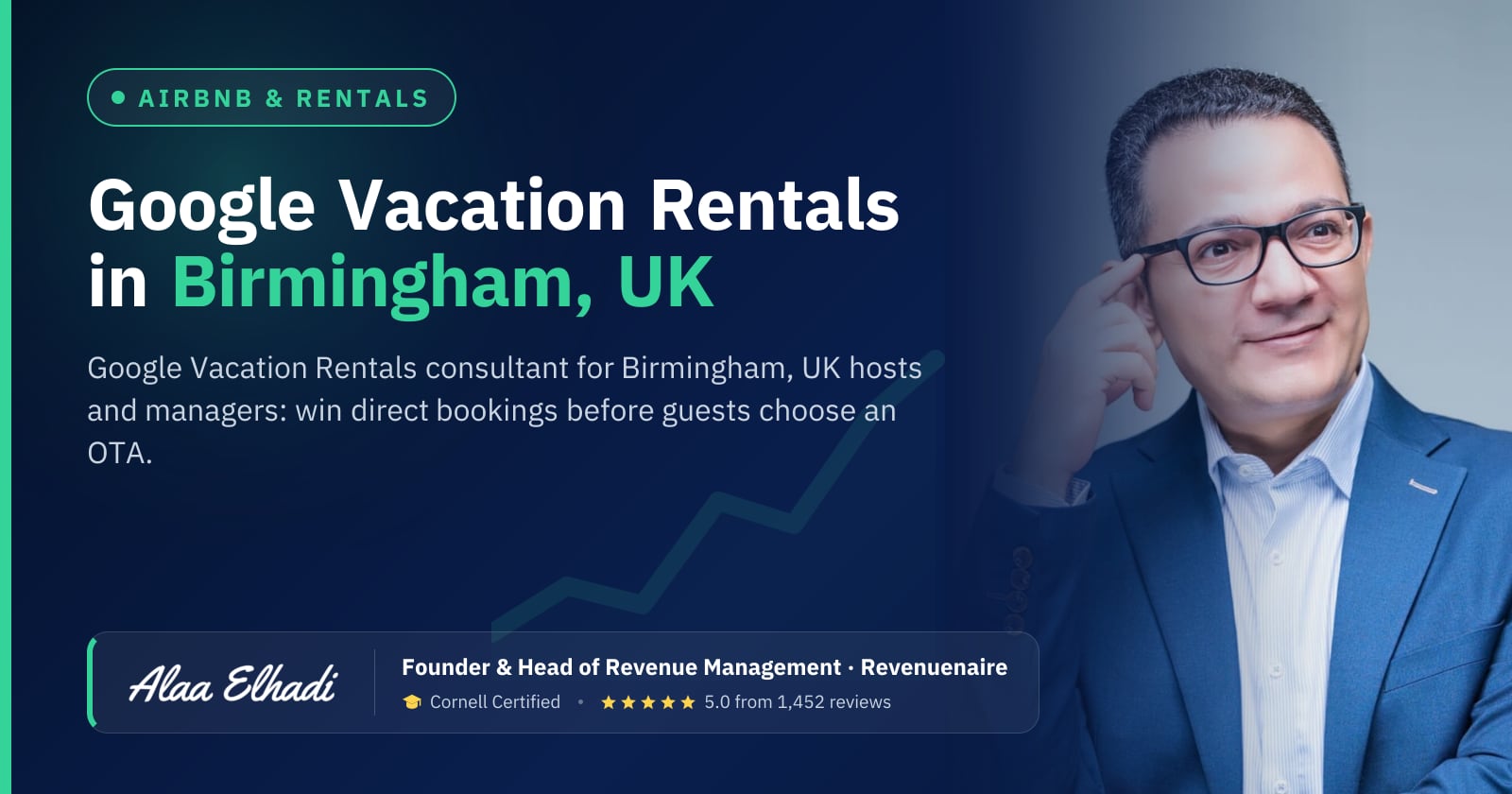 Google Vacation Rentals Expert in Birmingham, United Kingdom