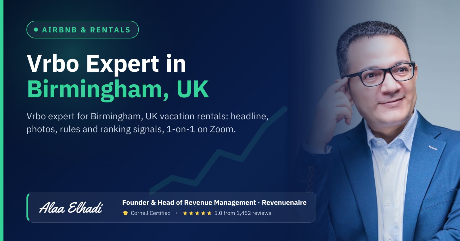 Vrbo Listing Optimization Expert in Birmingham, United Kingdom