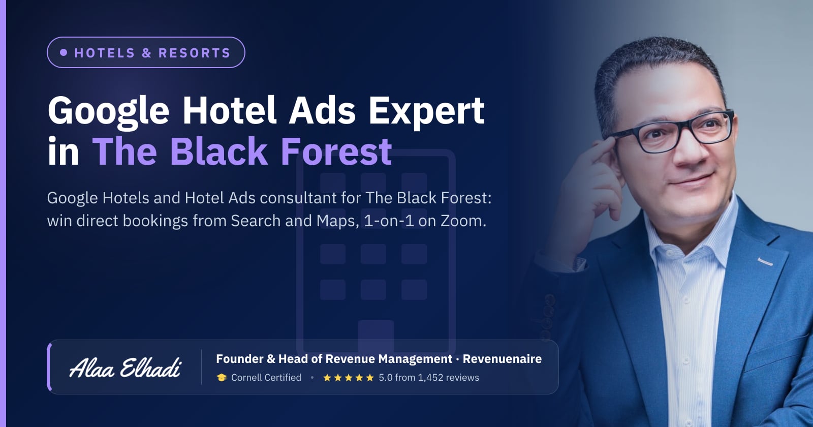 Google Hotel Ads Expert in The Black Forest (Freiburg), Germany