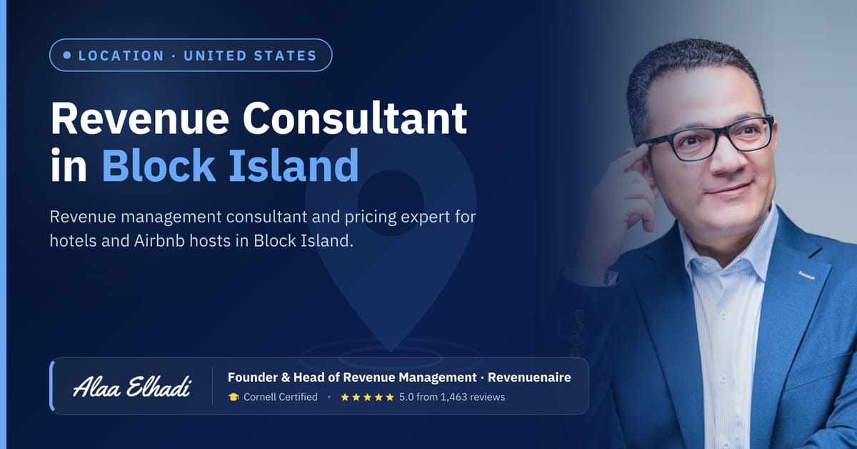 Revenue management consultant in Block Island, United States