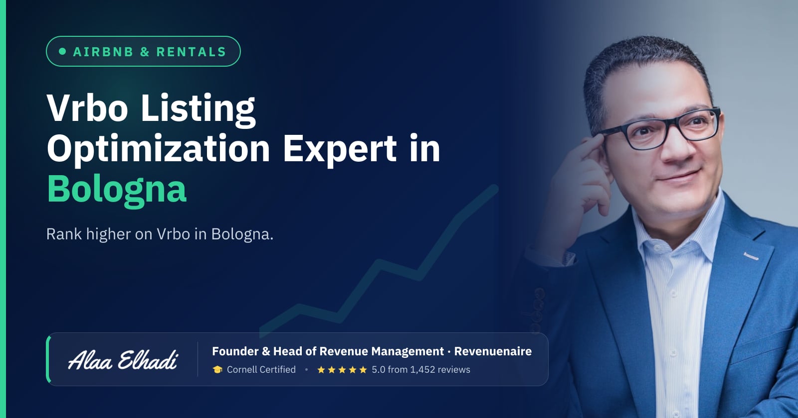 Vrbo Listing Optimization Expert in Bologna, Italy