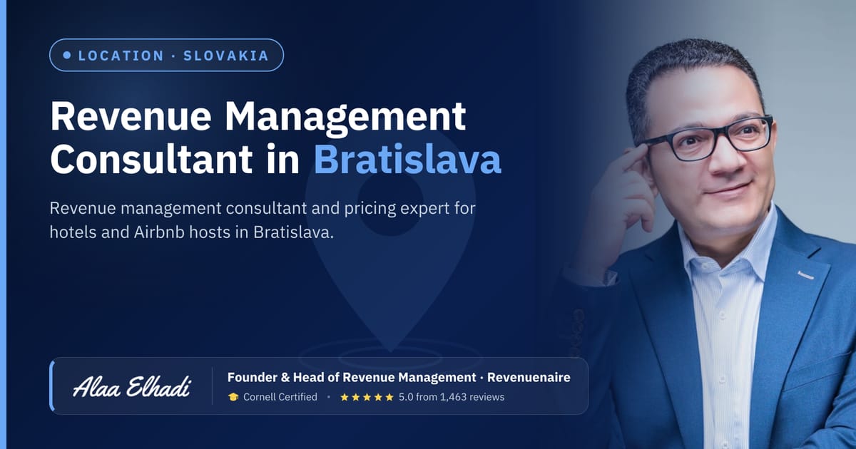 Revenue management consultant in Bratislava, Slovakia