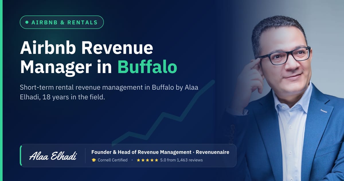 Airbnb Revenue Management Consultant in Buffalo & Niagara Falls, NY, United States