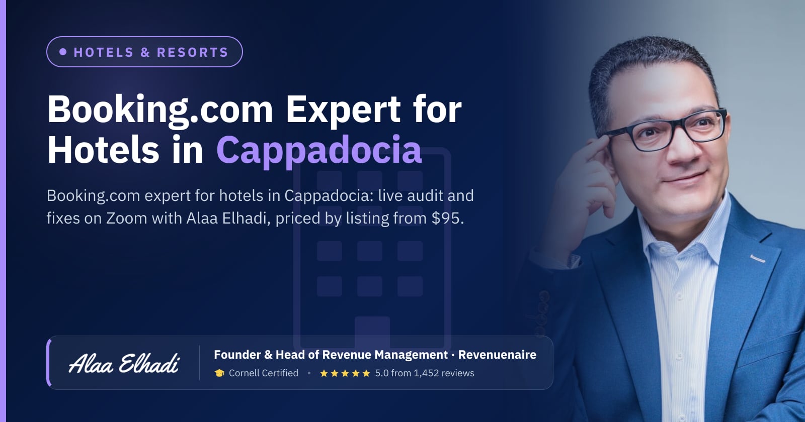 Booking.com Optimization Expert for Hotels in Cappadocia, Türkiye
