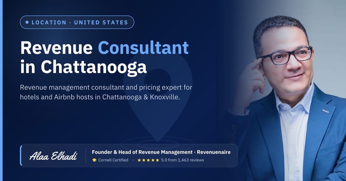 Revenue management consultant in Chattanooga & Knoxville, United States