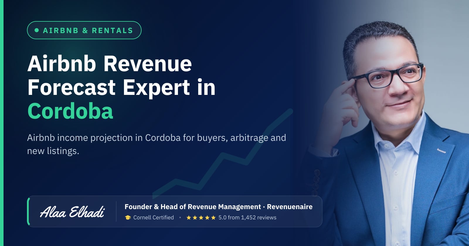 Airbnb Revenue Forecast Expert in Cordoba, Spain