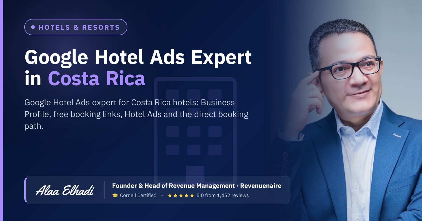 Google Hotel Ads Expert in Costa Rica (Guanacaste & Manuel Antonio), Costa Rica