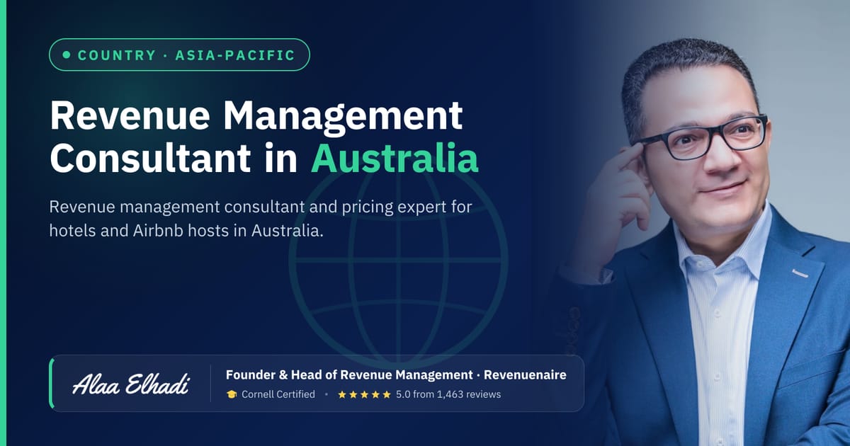 Revenue management consultant in Australia