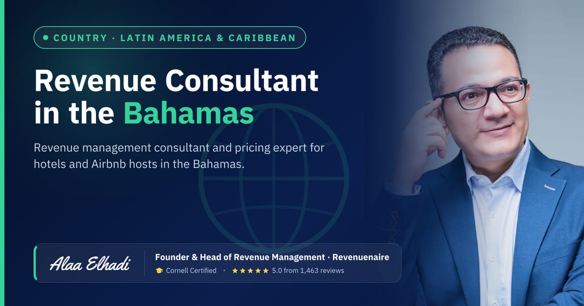 Revenue management consultant in Bahamas