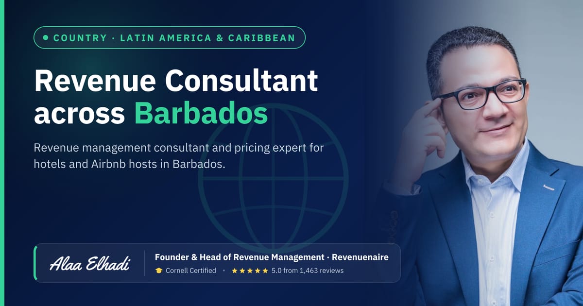 Revenue management consultant in Barbados