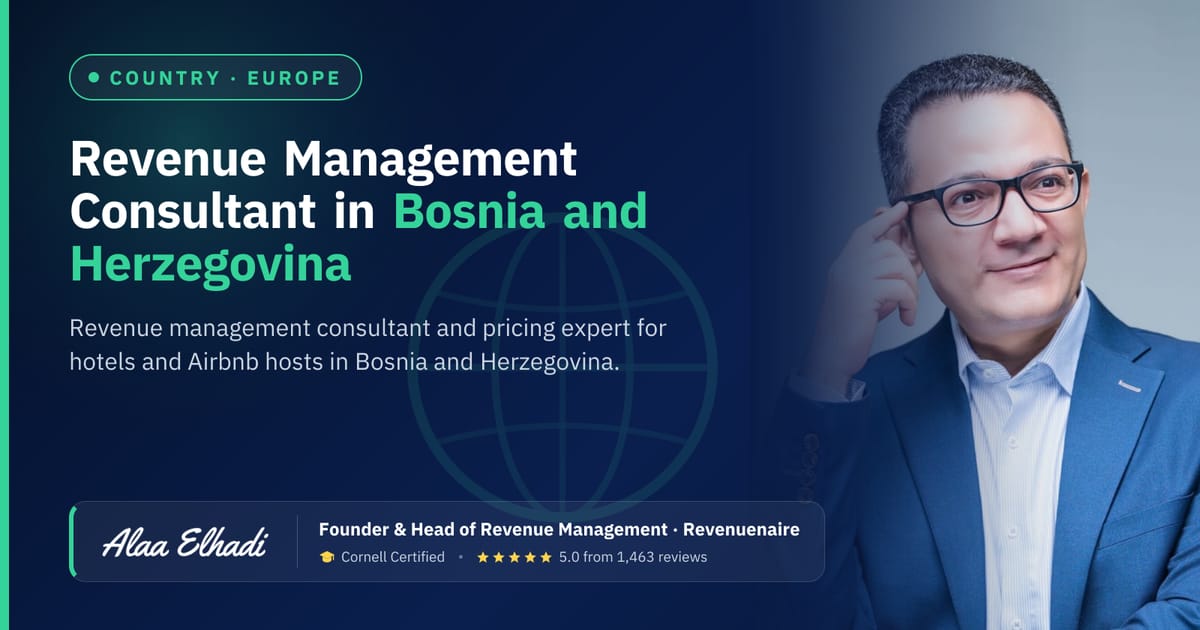 Revenue management consultant in Bosnia and Herzegovina