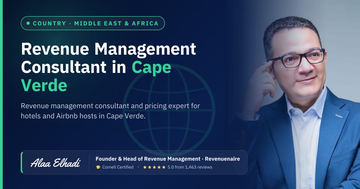 Revenue management consultant in Cape Verde