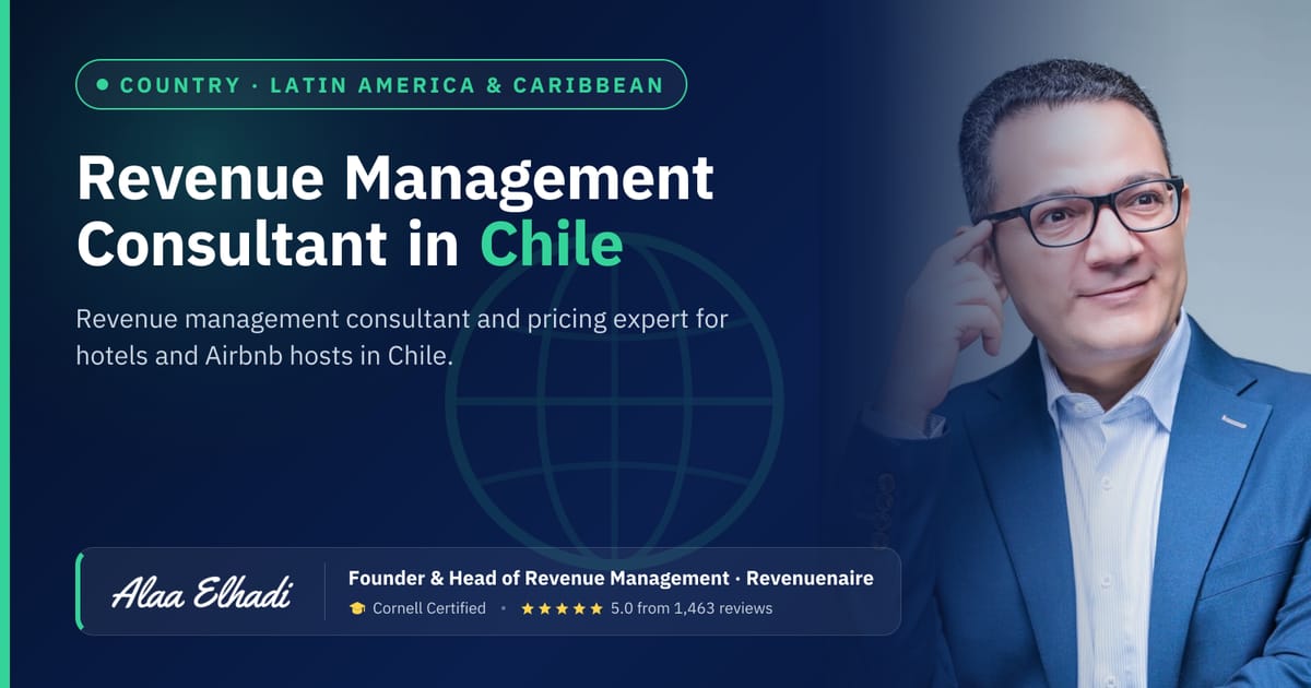 Revenue management consultant in Chile