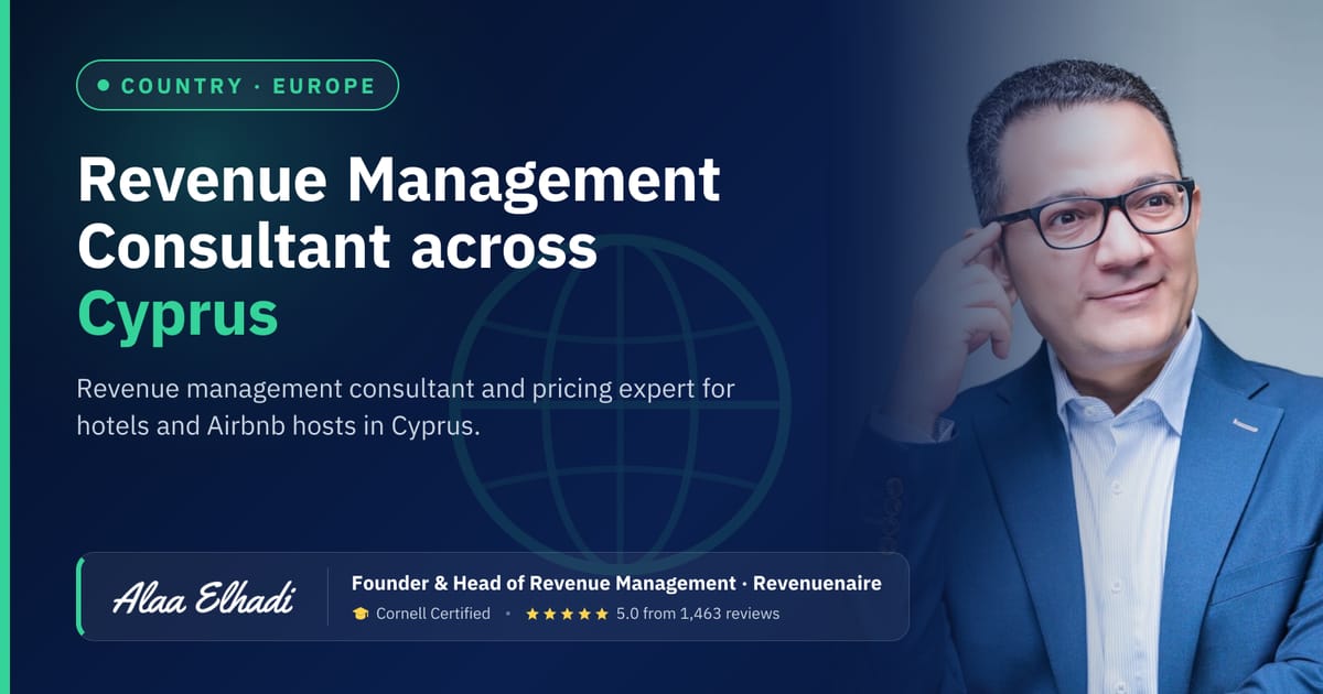 Revenue management consultant in Cyprus