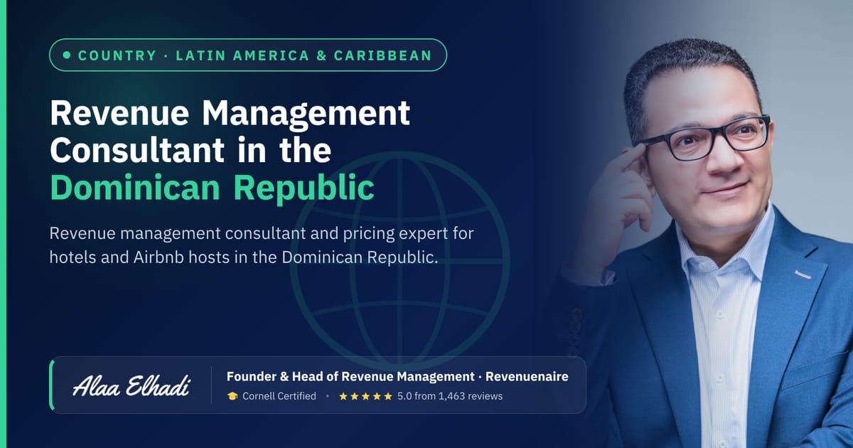 Revenue management consultant in Dominican Republic