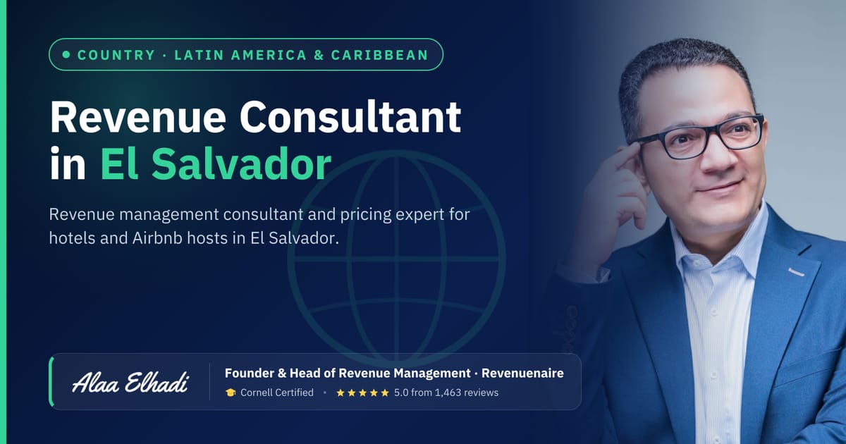 Revenue management consultant in El Salvador