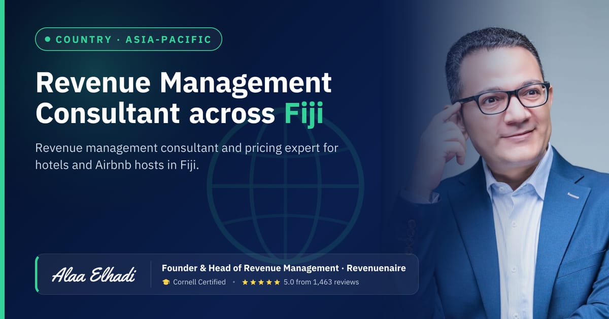 Revenue management consultant in Fiji