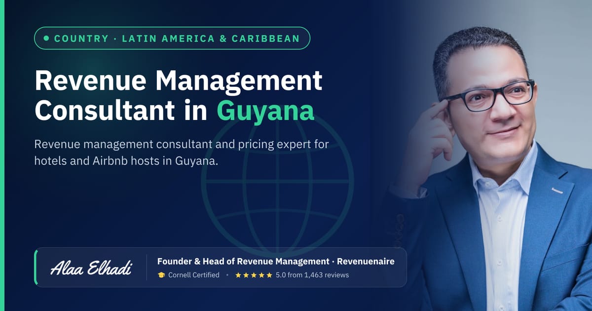 Revenue management consultant in Guyana