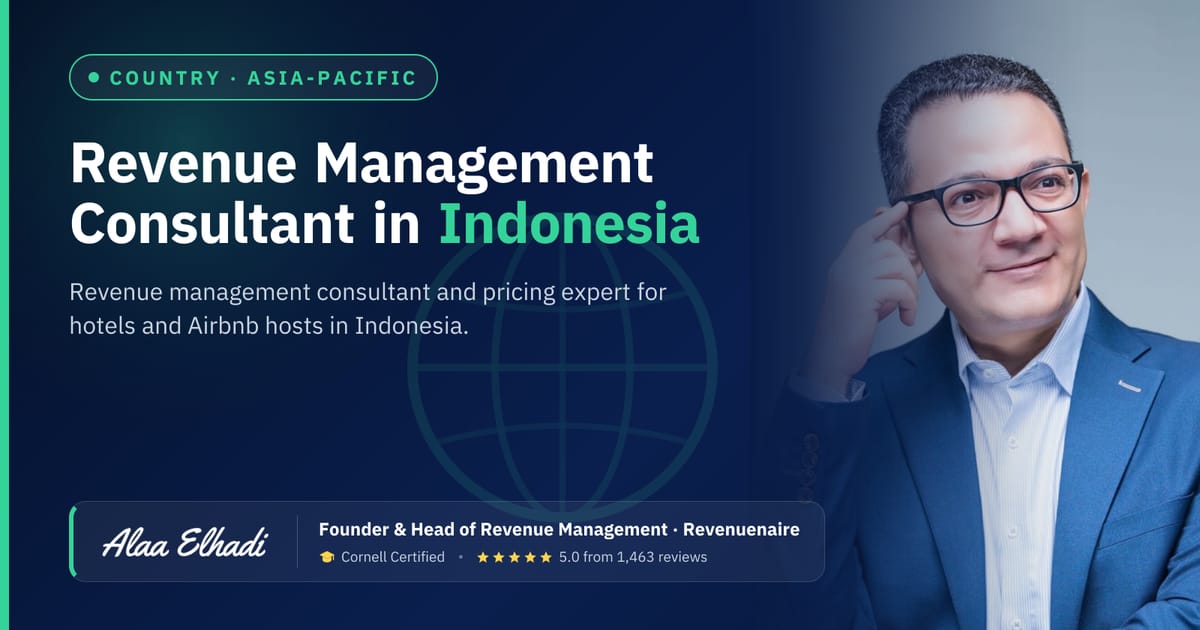 Revenue management consultant in Indonesia