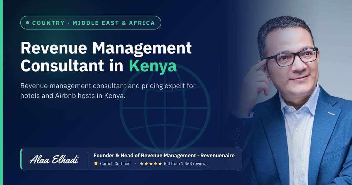 Revenue management consultant in Kenya