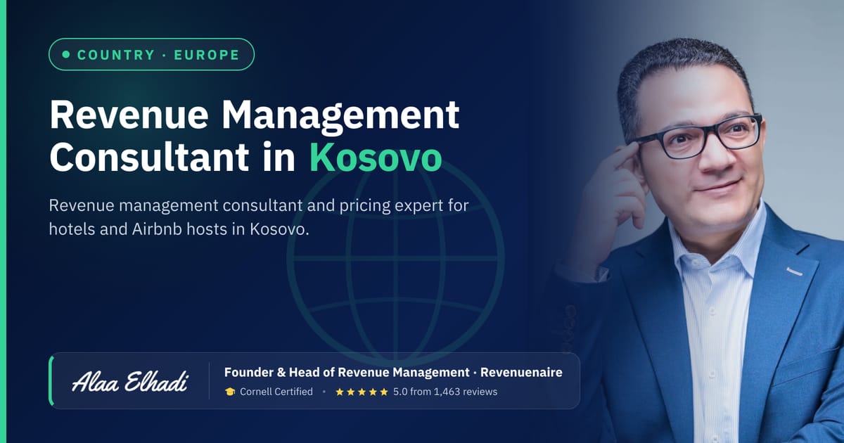 Revenue management consultant in Kosovo