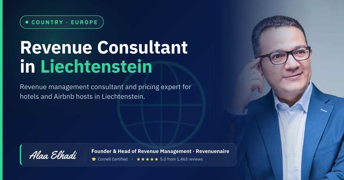 Revenue management consultant in Liechtenstein