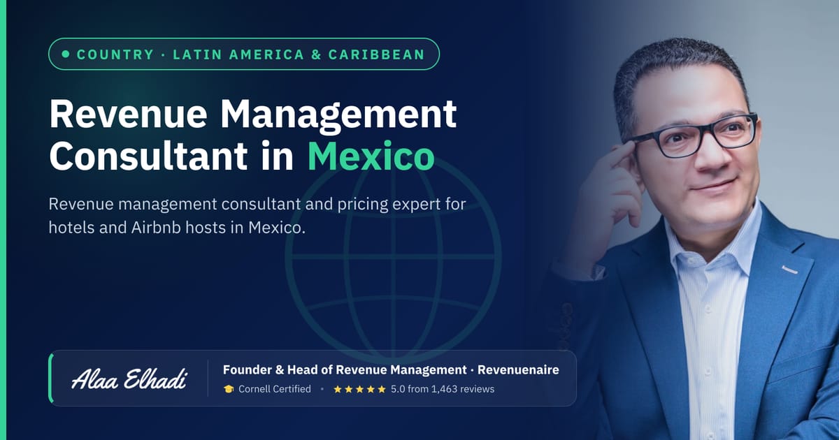 Revenue management consultant in Mexico